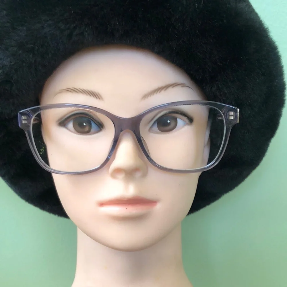 Christian Dior Diorama O5 Eyeglasses Crystal Blue Gold Black - Women's / COA